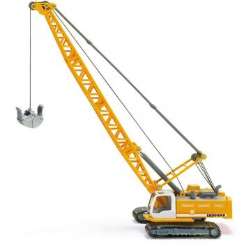 Siku Super 1891 - Excavadora de Cables Liebherr 1:87, Modelo Impresionante para Niños a Partir de 3 Años