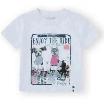 Camiseta bebé niño manga corta 100% algodón