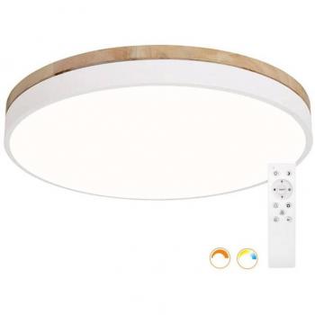 Plafón LEDBOX MOON 49W 600mm Blanco Dual