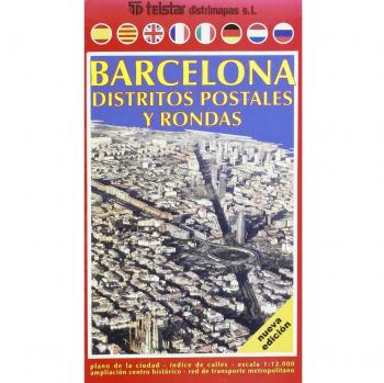 Plano Barcelona Distritos Postales
