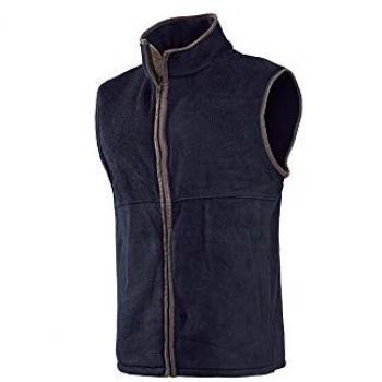 Baleno Harvey Men's Fleece Gilet in Navy Blue, Size XXL