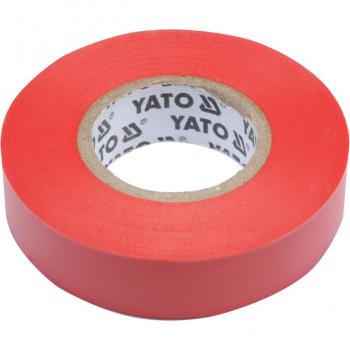 Cinta aislante Yato YT-81592 20 m Cloruro de polivinilo (PVC) Rojo