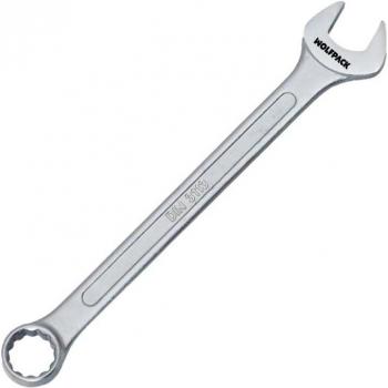 Llave Combinada Plus 32x32 Acero Cromo Vanadio DIN 3113 WOLFPACK LINEA PROFESIONAL - Llave Doble Boca, Llave Fija, Llave Estrella