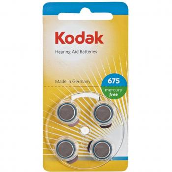 Kodak - Pack de 4 pilas de tamaño 675