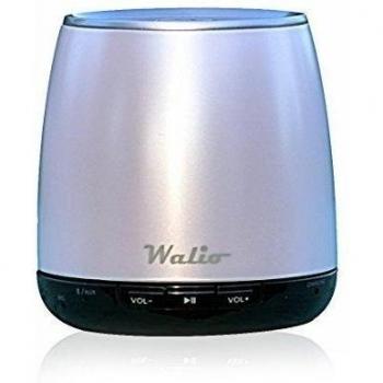 WALIO ALTAVOZ INALÁMBRICO BLUETOOTH MANOS LIBRES iBTA 211 Plata, Altavoz inalámbrico sin cables, conexión bluetooth, con manos libres, contestar llamadas para teléfono móvil Smartphone, Tablet, ordenador portátil, televisión. Conexión Jack 3.5 mm 