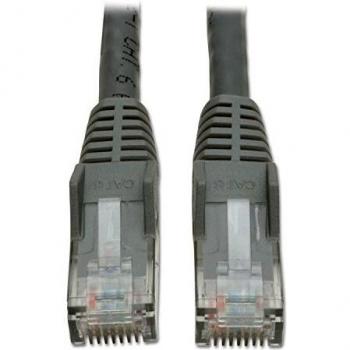 Tripp Lite N201-010-GY - Cat6 Gigabit Gray Snagless Patch Cable RJ45M/M - 10 ft.