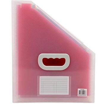 Revistero clasificador Crystal de 12 compartimentos en PP - Exacompta