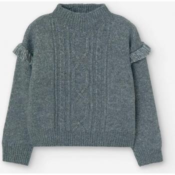 Boboli - Jersey de niña con flecos y detalles trenzados