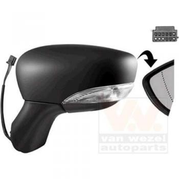 Espejo retrovisor VAN WEZEL 4373805 - Espejo retrovisor de coche, fabricado por VAN WEZEL, modelo 4373805, diseñado para vehículos específicos, incluye características como ajuste manual o eléctrico (depend