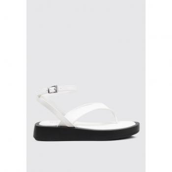 Sandalia plana mujer Limma UZZO 37 color blanco