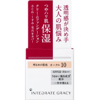Shiseido Integrate Gracy Moist Cream Foundation - Ochre 10