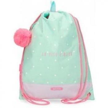 Movom Mochila Saco y Porta Alimentos La Vita è Bella Turquesa