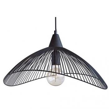 Lámpara de Techo Kasteli Negro Ø 45 cm E27 Diseño Moderno