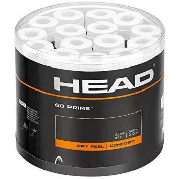 Head Supercomp Paquete de 60 de Grip, Unisex Adulto, Blanco, Talla única