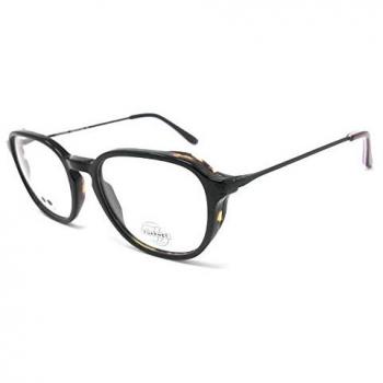 Gafas de vista Vuarnet VL 1904 0001 Pure Brown Stainless Steel, montura unisex para hombre y mujer, diseño elegante, material de acero inoxidable, incluye funda estándar