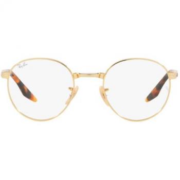 Ray-Ban RX3691V 2500 Men's Eyeglasses Gold Size 50 (Frame Only) - Blue Light Block Available