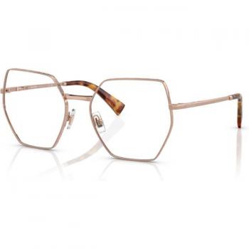 Miu Miu MU50VV ZVF1O1 Women's Eyeglasses Rose-Gold Size 55 (Frame Only) - Blue Light Block Available