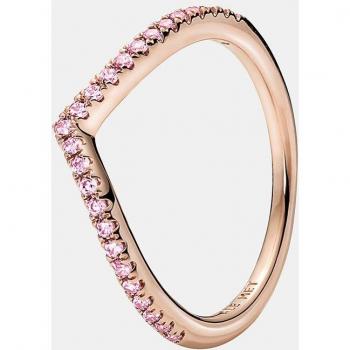 Anillo Pandora Timeless Deseo Reluciente Rosa con circonitas