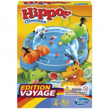 Tragabolas Viaje B1001 Hasbro Gaming - Juego de mesa portátil, incluye canicas, diseño compacto y fácil de transportar, adecuado para 2 a 4 jugadores, recomendado para edades a partir de 5 años