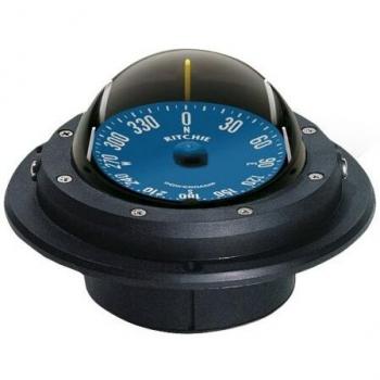 Ritchie RU-90 Voyager Compass - Flush Mount - Black