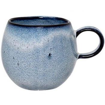 Bloomingville taza Sandrine, azul, cermica