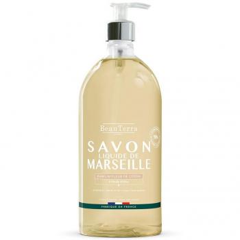 Beauterra Marseille Cotton Flower Liquid Soap 1000ml
