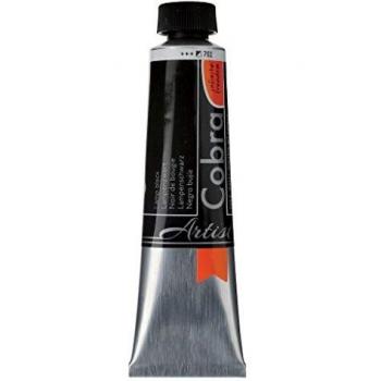 Canson Cobra Water-Mixable Aceite Color 150 ML Tubo – Lámpara, Color Negro