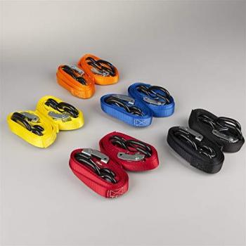 Acerbis Correas de Transporte Big Tie Downs 25mm - Rojo, Juego de 2