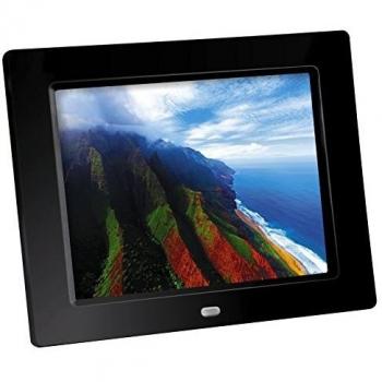 Braun DigiFrame 82 Marco Digital de 8 Pulgadas para reproducción de Fotos. LCD TFT con tecnología LED-Backlight, resolución 1024 x 768, 4: 3, Negro