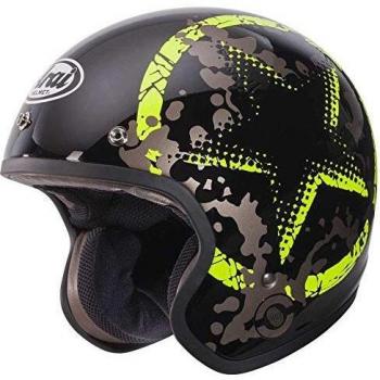 Casco AR9930SMCG Arai Jet Freeway Classic Comet Green/verde, talla S