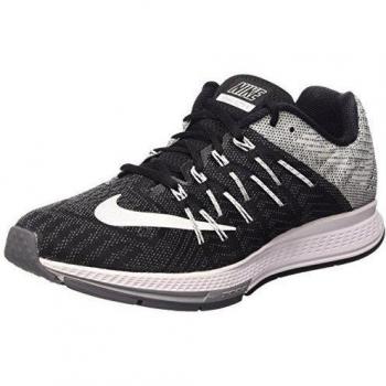 Nike Air Zoom Elite 8, Zapatillas de Running Para Hombre, Negro / Blanco / Gris
