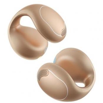 Soundcore C40i Flexible Clip-On Earbuds with Clear Sound and Comfortable Fit in Desert Bronze