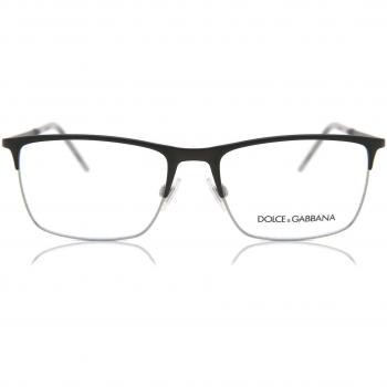 Dolce & Gabbana DG1309 1277 Armazones para Hombre Negros, Lentes Recetados Para Hombre Negros, Gafas Recetadas para Hombre Negras