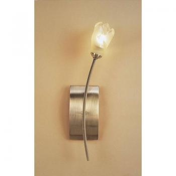 Aplique Pietra con interruptor de 1 luz G9, latón antiguo