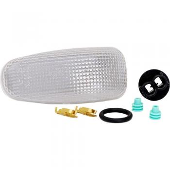 Juego de intermitentes laterales compatible con Mercedes-Benz Vito/Clase V 1996-2003/Sprinter 1995-2006/Clase E W210 1995-2002 - Blanco