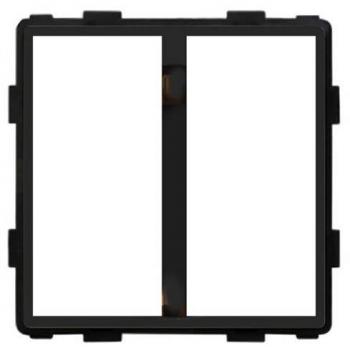 Marco doble tecla LEDBOX para mecanismos KOOB