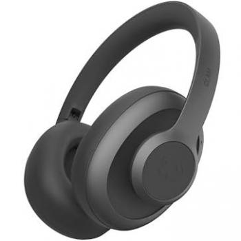 Auriculares Bluetooth Fresh'n Rebel Clam Ace con ANC, 60 horas de autonomía, carga rápida y modo ambiente - Gris Oscuro
