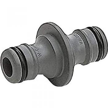 Conector de Manguera Gardena 931-50, Adaptador de 13 mm (1/2”) a 19 mm (3/4”), Embrague para Extensión de Mangueras