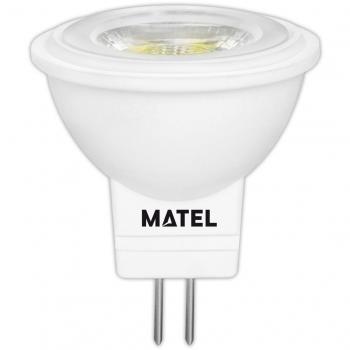 Bombilla LED Dicroica MR11 G4 3W 4200K Neutra Matel