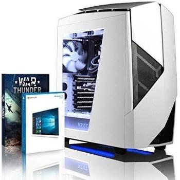 VIBOX Rapture S560-3 - 3,3GHz Intel Quad Core CPU, GTX 1060 GPU, Extremo, Ordenador de sobremesa Gaming con enfriador por agua con unidad central, Windows 10