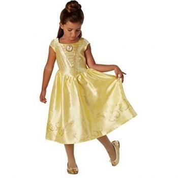 La Bella y la Bestia - Disfraz de Bella para niña, infantil 5-6 años