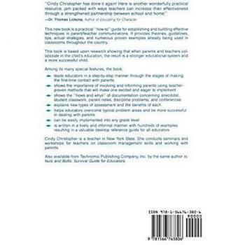 Effective Parent-Teacher Communication Strategies: A Comprehensive Educator's Guide by Cindy J. Christopher
