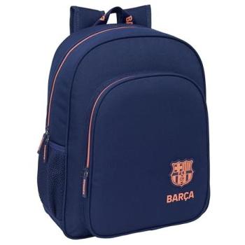 Mochila Escolar Junior Adaptable a Carro F.C. Barcelona 2ª Equipación 15L, 32x38x12 cm, Azul Marino