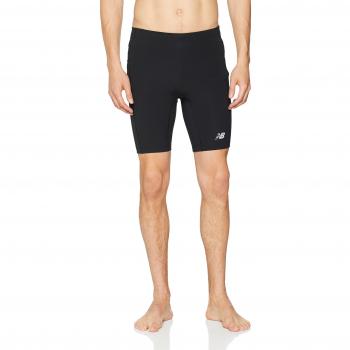 New Balance 29MS81227 Malla Corta, Hombre, Black, S