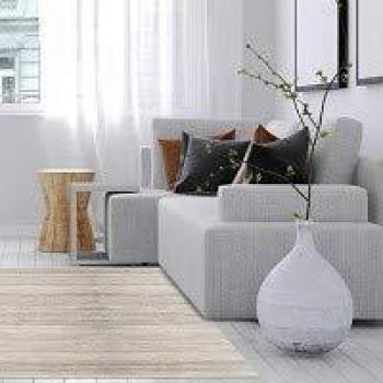 STOR PLANET Alfombra Bamboo Cool Color Yeso