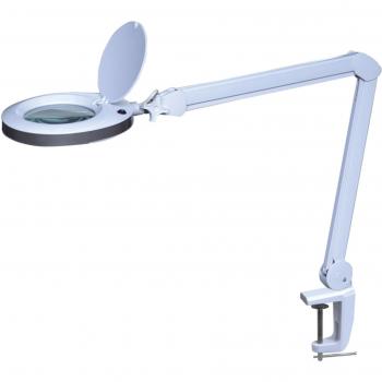 Flexo Lupa Velleman 8 Dioptrías 8W 60 LEDs Blanco