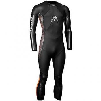 Traje Neopreno Head Ow Pure Manga Larga Negro Naranja - MLO