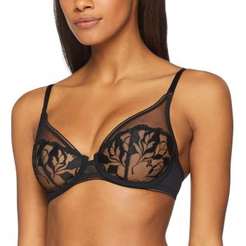 Maison Lejaby Sin Sujetador con Aros, Negro