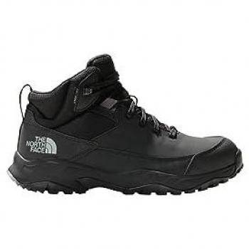 Botas de senderismo The North Face Storm Strike III Waterproof para hombre, color negro y gris asfalto, talla 44