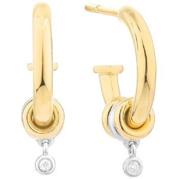 Pendientes Mujer Secrecy E8233CDAWW190 Plata de ley 1,5 cm